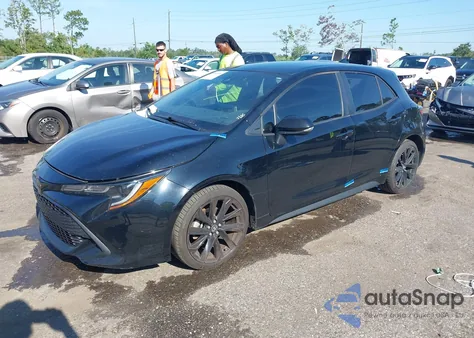 2021 Toyota Corolla Se Nightshade Edition from USA, damaged, VIN JTND4MBE4M3138839